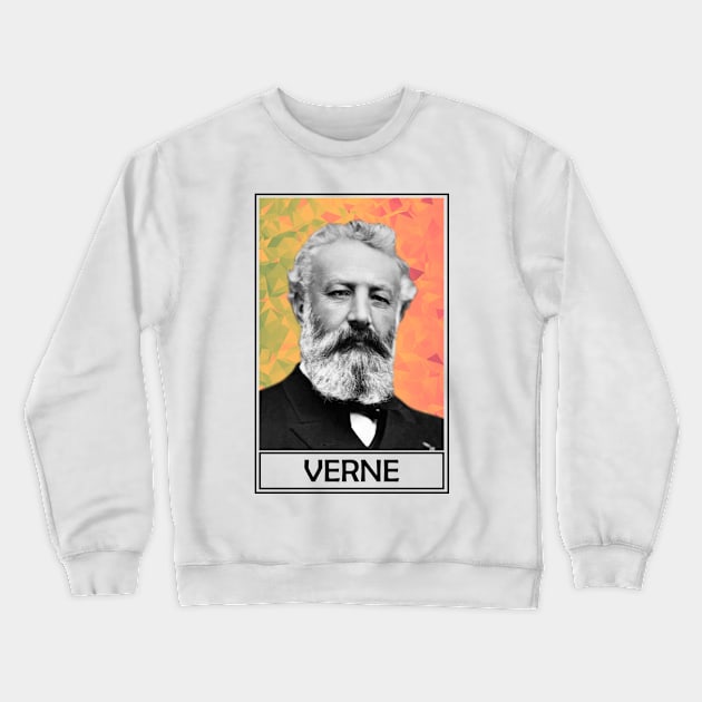 Jules Verne Crewneck Sweatshirt by TheLiterarian